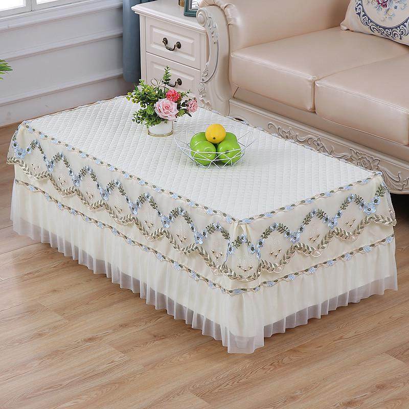 批发新款田园布艺咖色蕾丝茶几罩餐桌台布电视柜盖布床头柜长方形,居家布艺,椅套/椅垫,淘宝优惠券,粉丝福利购,淘宝优惠卷