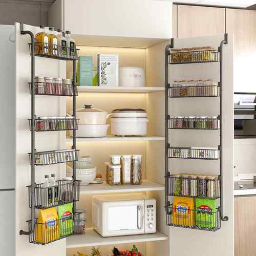 免打孔功门后圆管大KBW小挂篮置物架多收纳架层浴挂室门后架多能