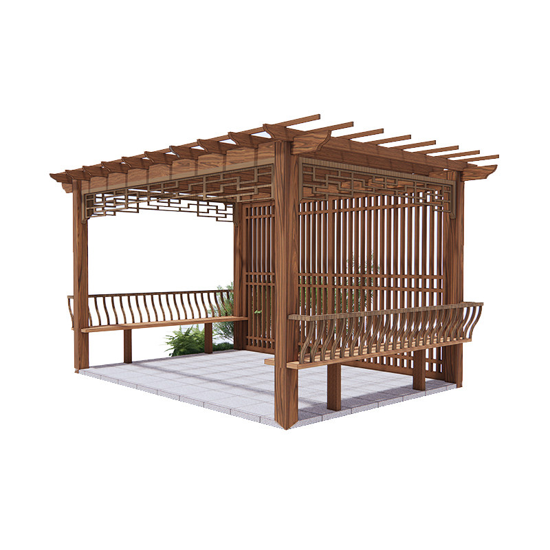 防腐木葡萄架户外庭院凉亭实木架子农村小院子爬藤架长廊阳台花架,商业/办公家具,景观道具/景观摆件/景观装置,淘宝优惠券,粉丝福利购,淘宝优惠卷
