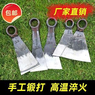锰钢锄头镐头镢头农具刨树根树坑挖笋园艺锄挖土栽苗栽树锄头铁锹