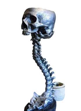 爆款 Skull Planter & Spine Stand Sets 骷髅花盆和脊椎