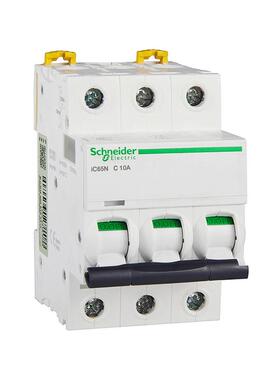 施ZUZ.耐德A9F18310/A16/20/25微型断路器I0C65N3PC10/16A/2A/25A