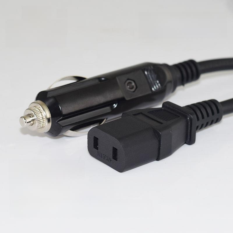 欧之宝车载电饭煲电源线车用电饭锅点烟器电源线12v24V通用配件