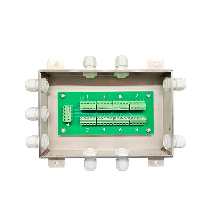 地磅接线盒 称重传感器4位6位8位10位信号合并线盒防潮不锈钢现货