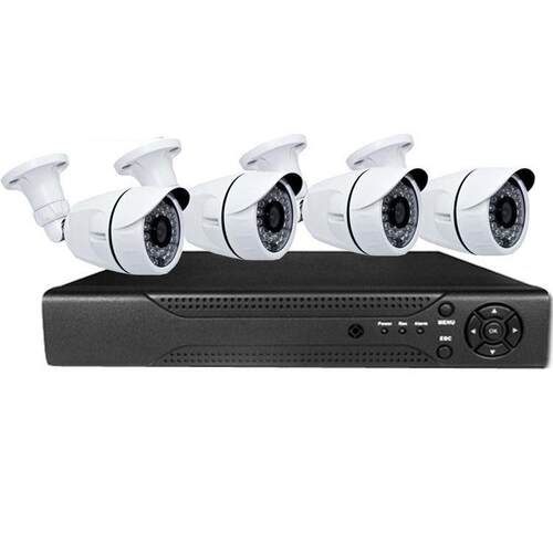 Security System AHD 1080P KIT 监控系统 4路监控设备套装