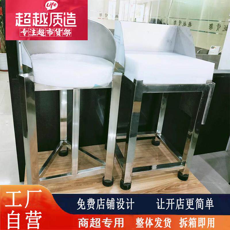 超市不锈钢剁骨台剁肉台剁骨架方形切肉猪肉分割台砍骨台剁肉架