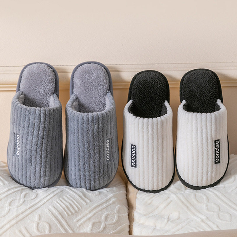 慈溪拖鞋春秋男士居家防滑棉鞋