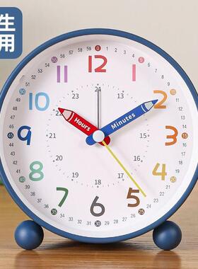 闹钟2026新款家用款闹钟高中生专用宿舍新款铅笔学生可充电儿童幼