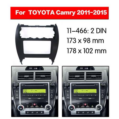 适用于丰田凯美瑞2011-2015TOYOTACamry丰田标准机改装面框