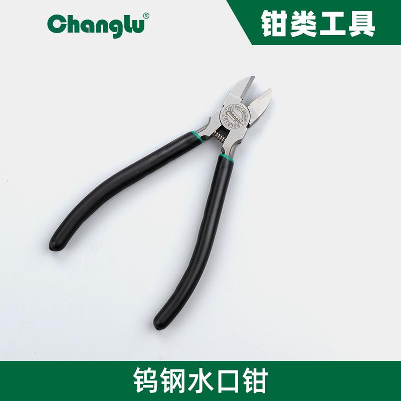 长鹿水口钳6寸剪钳斜口钳子斜嘴偏口剪线钳电工工具钳模型剪