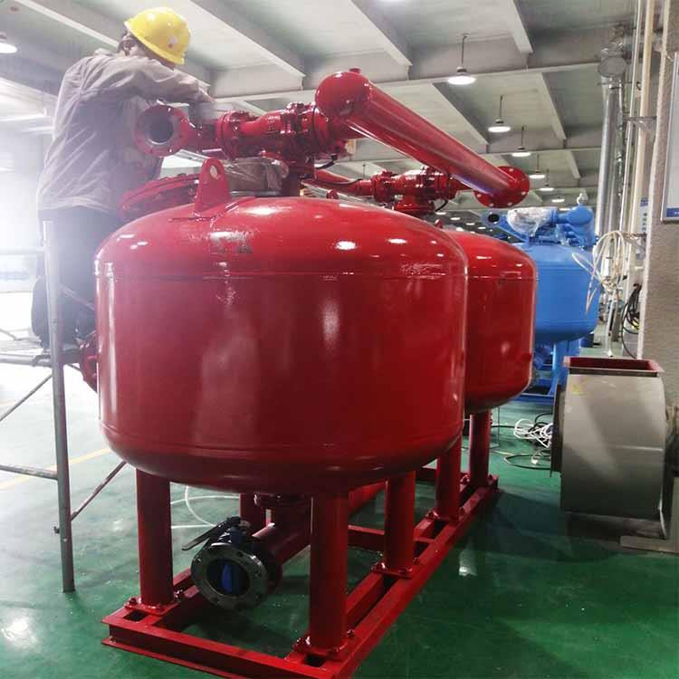 农业灌溉污水处理设备农田喷洒叠片式自动反冲洗过滤器装置