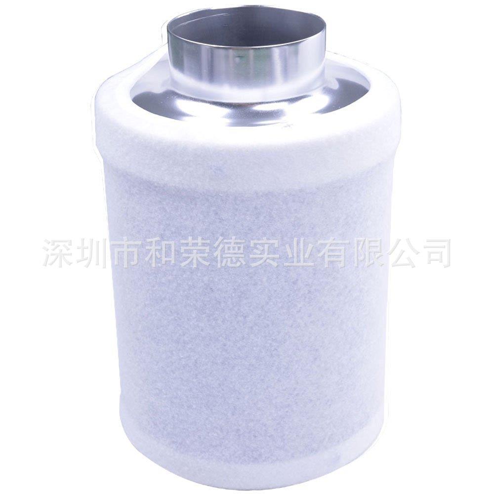 新款直销跨境货源 4寸6寸8寸水培植物帐篷筒式活性炭空气过滤器