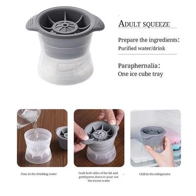 Kitchen Tools Portable Silicone Round Transparent Silicone I