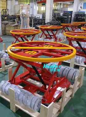 MJ-Z2001MJ-2001圆自重升降弹簧固定平台 自动形弹簧式升降平台提