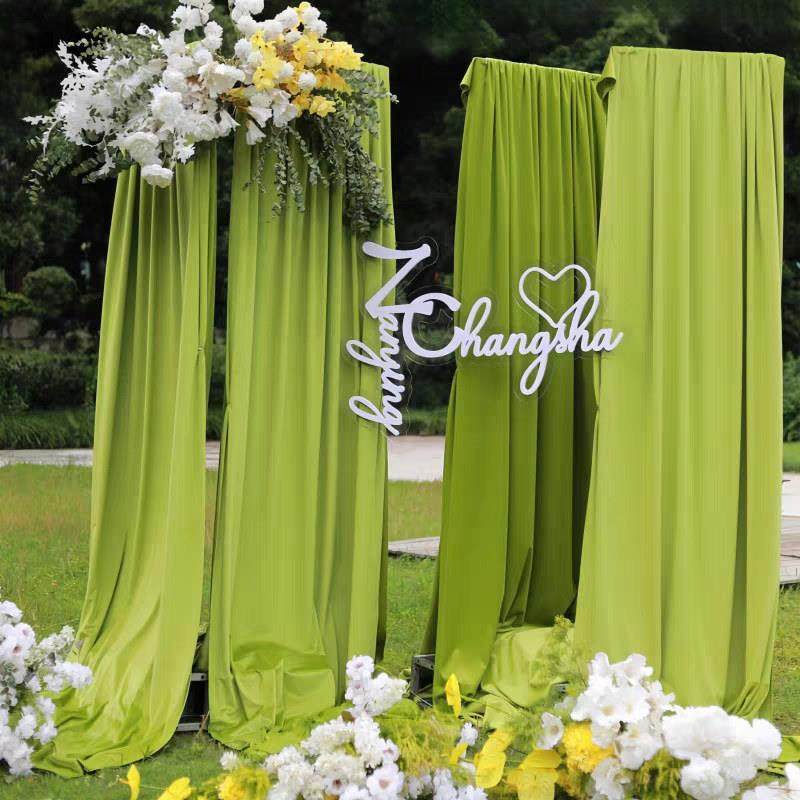 国风古风新中式书法纱幼儿园开 学环创氛围感绿色背景布幔婚礼挂,节庆用品/礼品,节庆布艺用品,淘宝优惠券,粉丝福利购,淘宝优惠卷