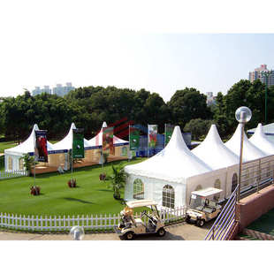 苏州厂家供应欧式尖顶篷房铝合金四角尖顶篷房 户外尖顶广告篷房