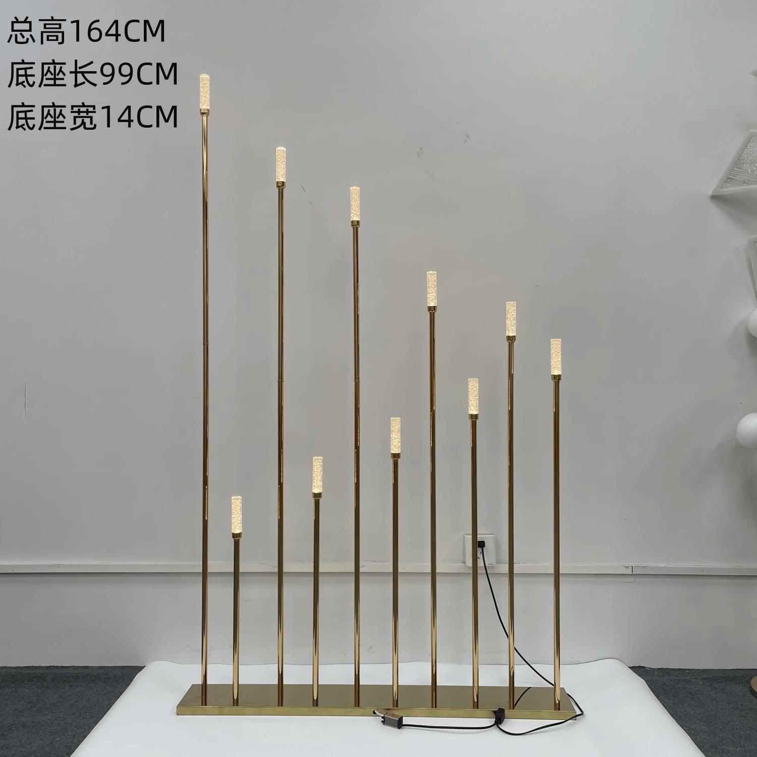 婚庆道具路引灯电路镀艺婚引庆尖珠铁萌芽圆UOV球路舞台布置装饰