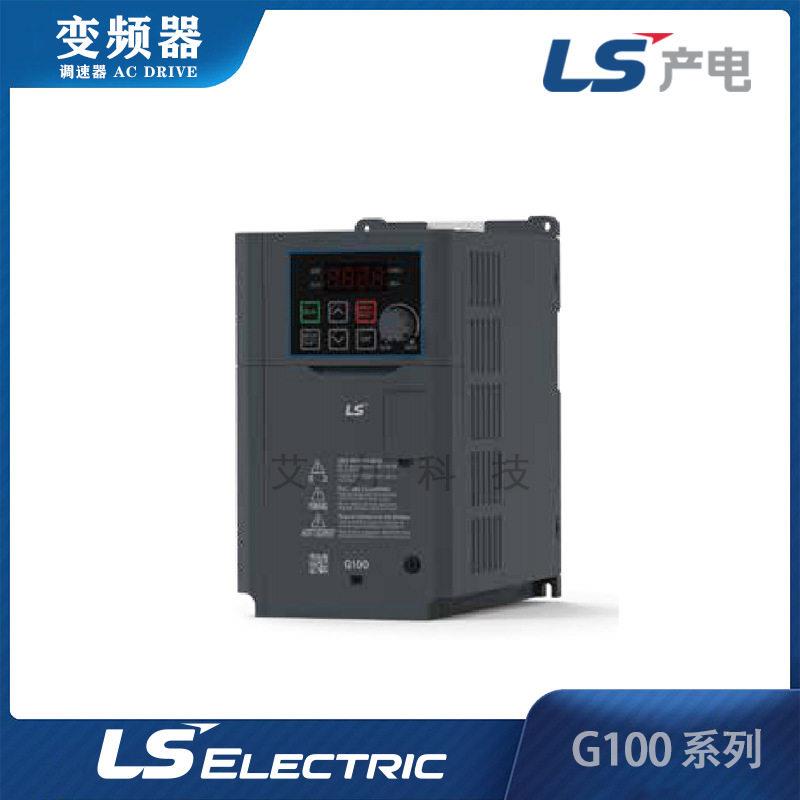 韩国LS电气G100变频器LSLV0220G100-4EOFN无传感调速器产电三相