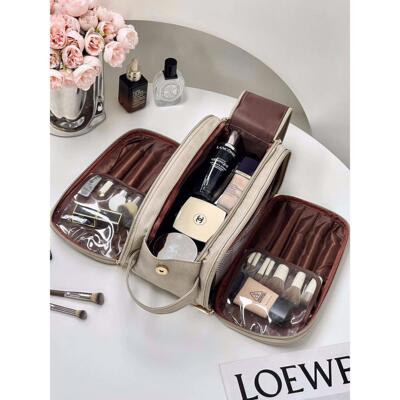 Lazy makeup bag small toiletries box large capacity storage0