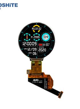 1.39寸圆形oled屏400*400mipi接口H139BLN01.0全彩显示屏液晶模组
