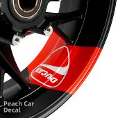 钢圈贴 V4S 轮毂贴 大箭头贴纸 改装 杜卡迪揽途MULTISTRADA