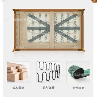 办公沙发茶几组管合一务整套商主078总经理办公室接待会客沙小发