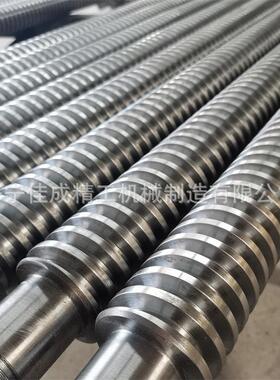传动丝杆梯形螺纹加工重型机床丝杠Tr50T60T70T80T90T100正反牙