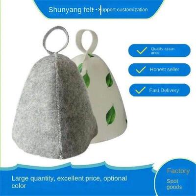 Felt Head Protection Bath Anti Heat Free Size Russian Style