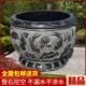 天然石雕鱼缸青石彷古石缸户外庭院花盆石槽养鱼池荷花缸石头摆件