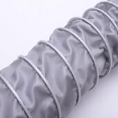 夹气式 玻纤布缩耐高温450度伸通风排管排风管耐高654温工业排烟