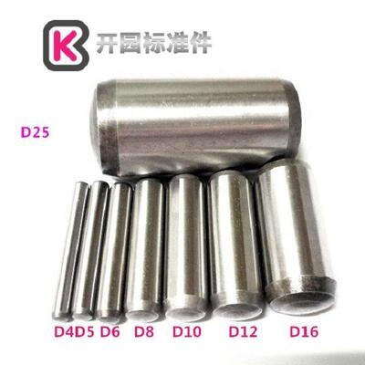 φ10m6公差/GB120.2-A/GCr15轴承钢精密内螺纹圆柱销/硬度58~62