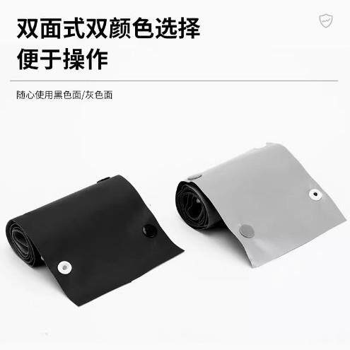 PVC带扣结束带/764钮扣电线P捆绑/塑料卷式束线带HC/FBT灰+黑式50