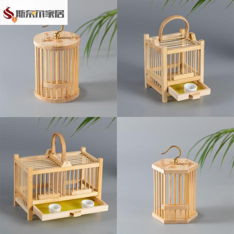 螽斯笼子别墅竹编精品竹制鸣虫昆虫蚂蚱螳螂