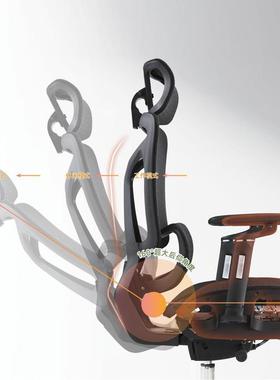 跨境护腰人工学椅电脑旋椅舒适久坐办公升室椅JF3AG子体降转电竞