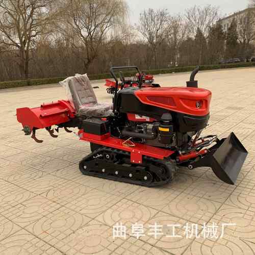 35马力加强款履带旋耕机果园大棚耕田机松土机家用履带式打地翻土