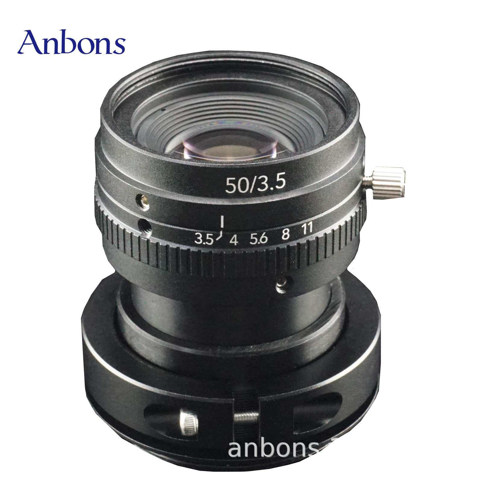 安邦盛镜头光学镜头50mm相机镜头F3.5工业镜头8k5um线扫镜头