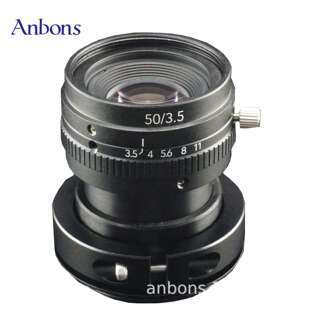 安邦盛镜头光学镜头50mm相机镜头F3.5工业镜头8k5um线扫镜头