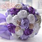 永天使D373品婚庆用仿真花恒新XJP娘手捧花束实价