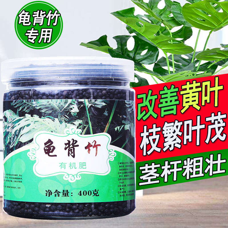 龟背竹专用肥大叶开背植物盆栽绿植海芋仙洞龟背竹营养液花肥水培