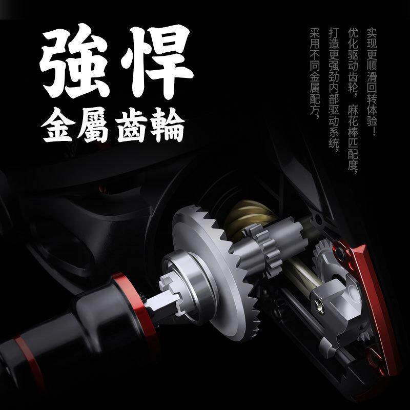 新款直销飞鹭路亚专用无间隙纺车轮浅线杯海竿远投轮鱼轮鱼线轮渔