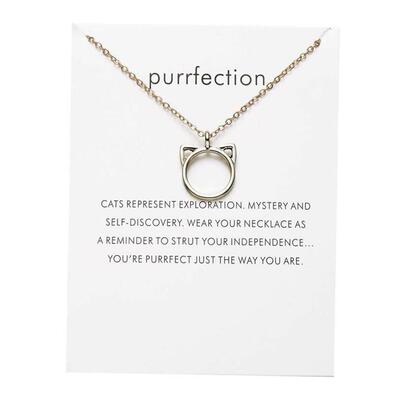 Gold Color Key Circle Necklace For Women fashion couple gift
