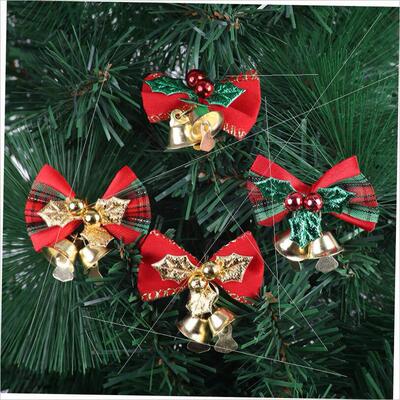 Christmas tree decoration gift box accessories bow耶诞树挂饰