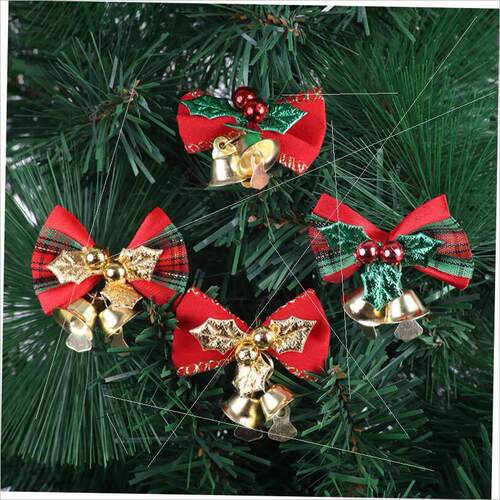 Christmas tree decoration gift box accessories bow耶诞树挂饰