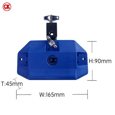 高档击乐器子 新款打击乐色梆子撞红低音塑料梆蓝色次高音塑料牛