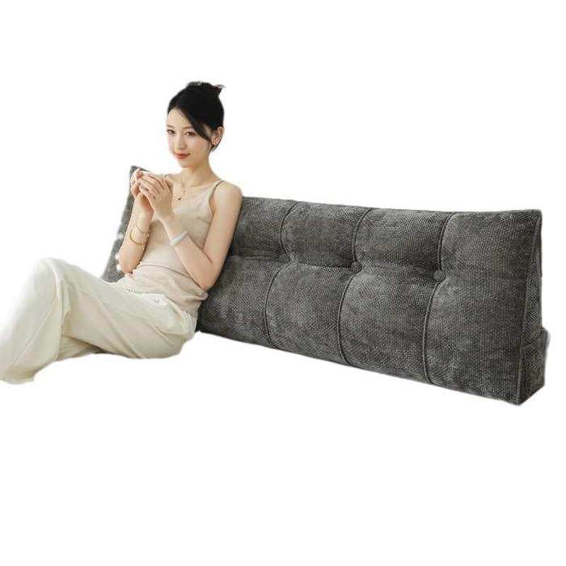 三角新款绒面靠背雪批发头大艺床压线靠垫精工床头芙代发加厚料,居家布艺,靠垫/抱枕,淘宝优惠券,粉丝福利购,淘宝优惠卷