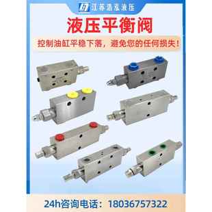 BF工程吊车液压锁油缸止阀 液压双向平衡阀25160 25220 25330