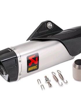摩托改装天蝎R1工贸排气碳纤维钛合金排气管春风450SR/DUKE/R1