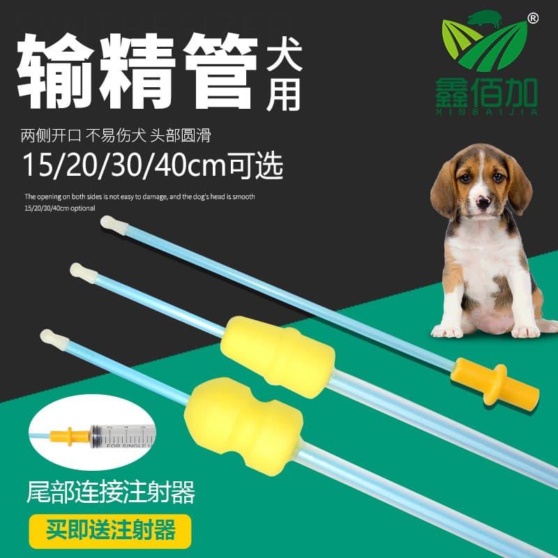 犬用输精管狗狗配种用授精管 加长深部犬用人工授精管 狗授精工具