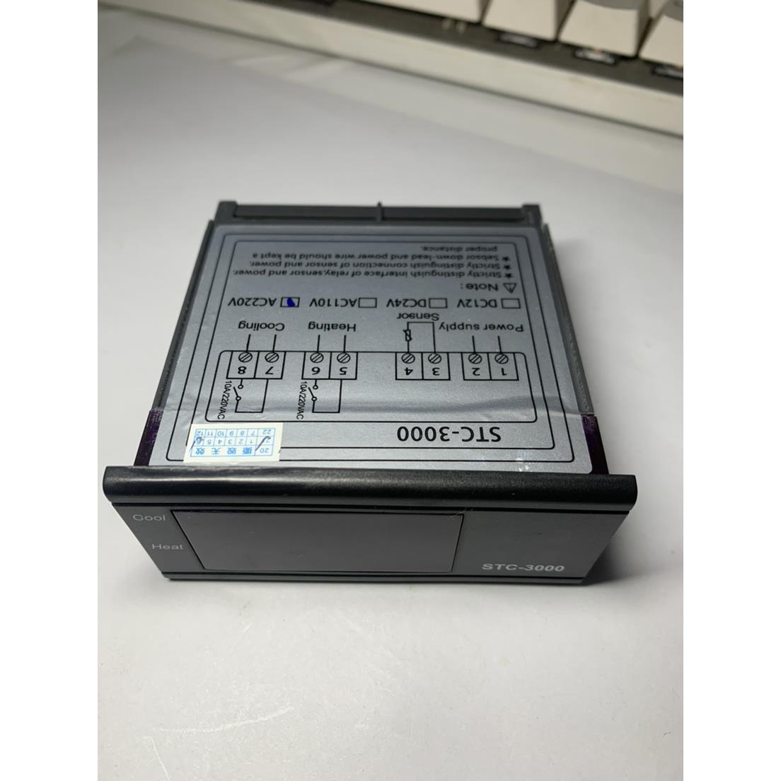 温控器stc-3000水族孵化海鲜机电子数显微电脑温度控制器开 关