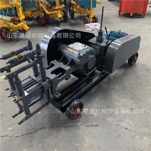 SYB注浆机矿山隧道工程灰浆注浆机四档变量双缸双液往复式 注浆泵